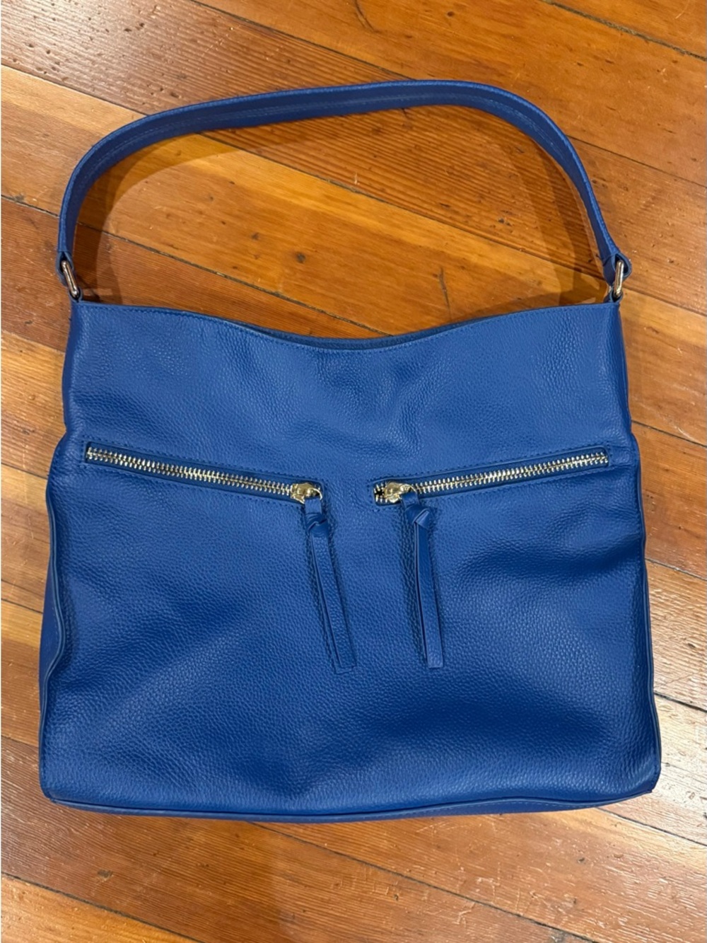 Tote Le Monde Geneva Tote in Royal Blue